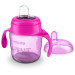 Philips AVENT Поїльник-непроливайка Philips AVENT з м'яким носиком 200 мл рожевий, 6 міс+ (SCF551/03)