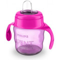 Philips AVENT Поїльник-непроливайка Philips AVENT з м'яким носиком 200 мл рожевий, 6 міс+ (SCF551/03)