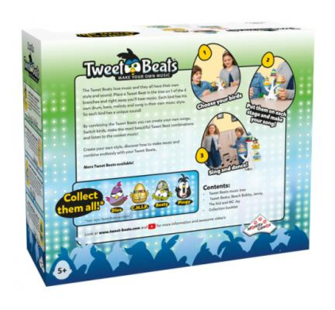 Tweet beats Інтерактивна іграшка Tweet beats Play Figures Base (10000)