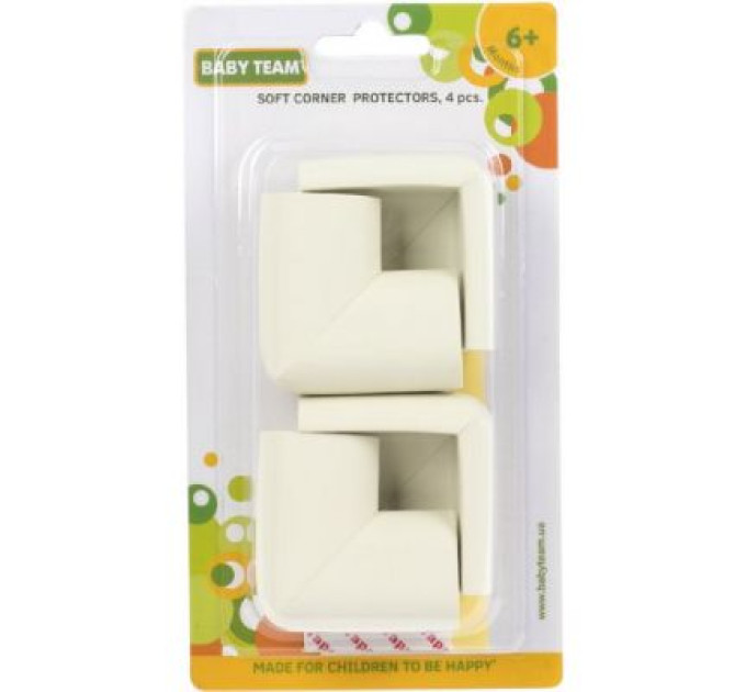 Baby Team Захист на кути Baby Team м'які 4 шт (7606)