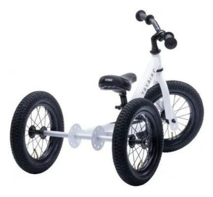 Trybike Біговел Trybike триколісний балансуючий білий (TBS-2-WHT+TBS-99-TK)