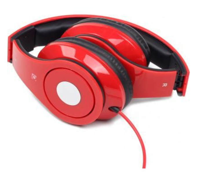 Gmb audio Стерео гарнітура MHS-DTW-R, серія gmb audio, "Детройт", глянцевий червоний колір