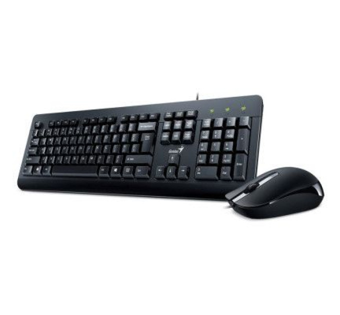 Genius Комплект Genius KM-160 Black Ukr (31330001419)