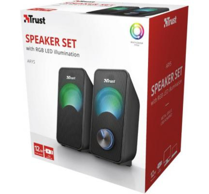 Trust Акустична система Trust Arys RGB (23120)