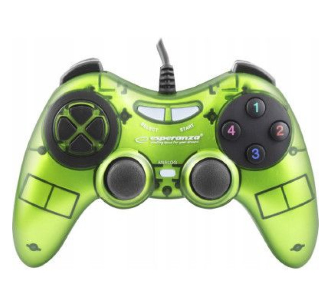 Esperanza Геймпад Esperanza Fighter PC Green (EGG105G)