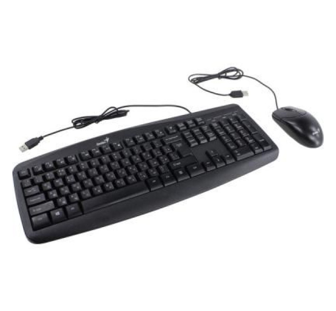 Genius Комплект Genius Smart KM-200 Black Ukr (31330003410)