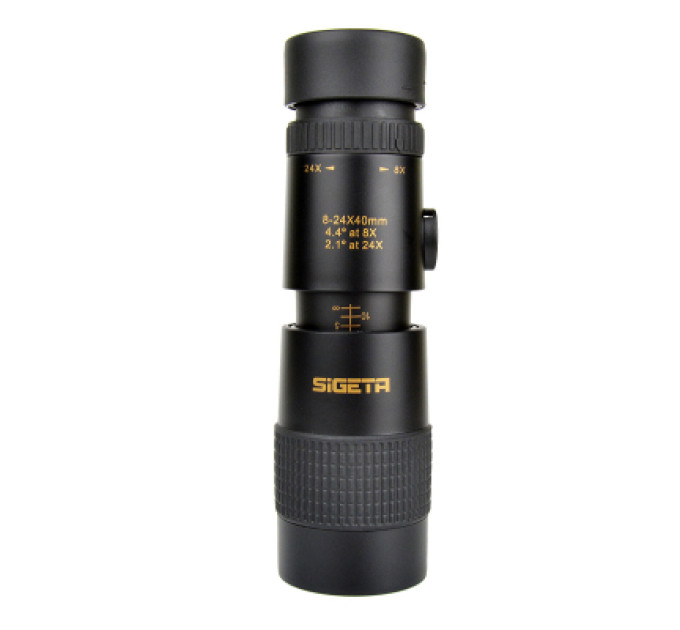 Sigeta Монокуляр Sigeta Haunt 8-24x40 (штатив, смартфон-адаптер) (65421)