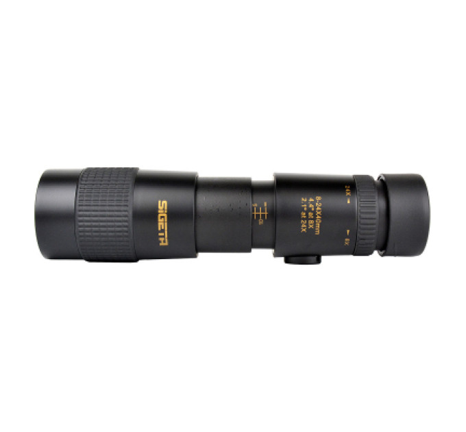 Sigeta Монокуляр Sigeta Haunt 8-24x40 (штатив, смартфон-адаптер) (65421)
