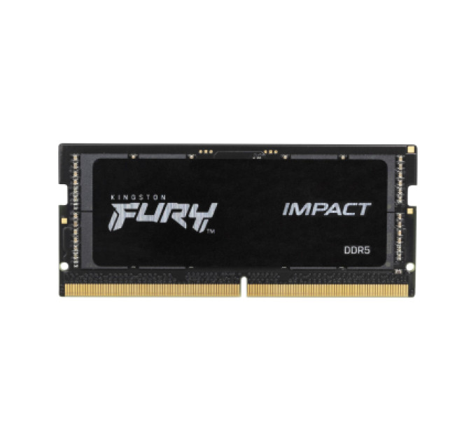 Kingston Fury (ex.HyperX) Модуль пам'яті для ноутбука SoDIMM DDR5 8GB 4800 MHz Impact Kingston Fury (ex.HyperX) (KF548S38IB-8)