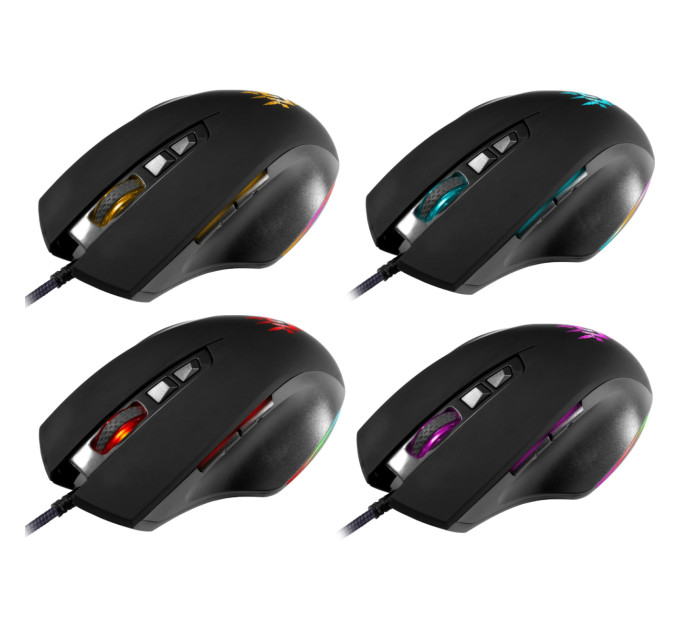 Defender Мишка Defender Wolverine GM-700L RGB USB Black (52700)