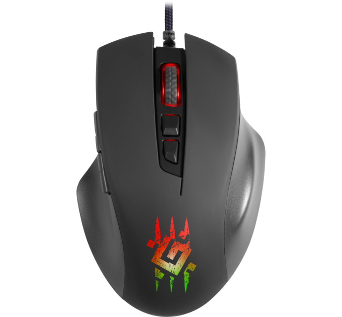 Defender Мишка Defender Wolverine GM-700L RGB USB Black (52700)