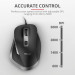 Trust Мишка Trust Fyda Comfortable ECO USB Black-GREY (24728)