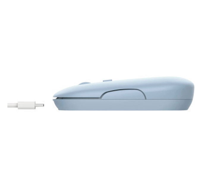 Trust Мишка Trust Puck Wireless/Bluetooth Silent Blue (24126)