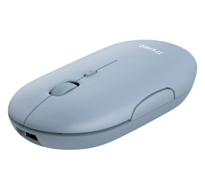 Trust Мишка Trust Puck Wireless/Bluetooth Silent Blue (24126)