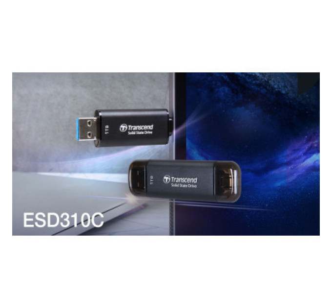 Transcend Накопичувач SSD USB 3.2 512GB Transcend (TS512GESD310C)