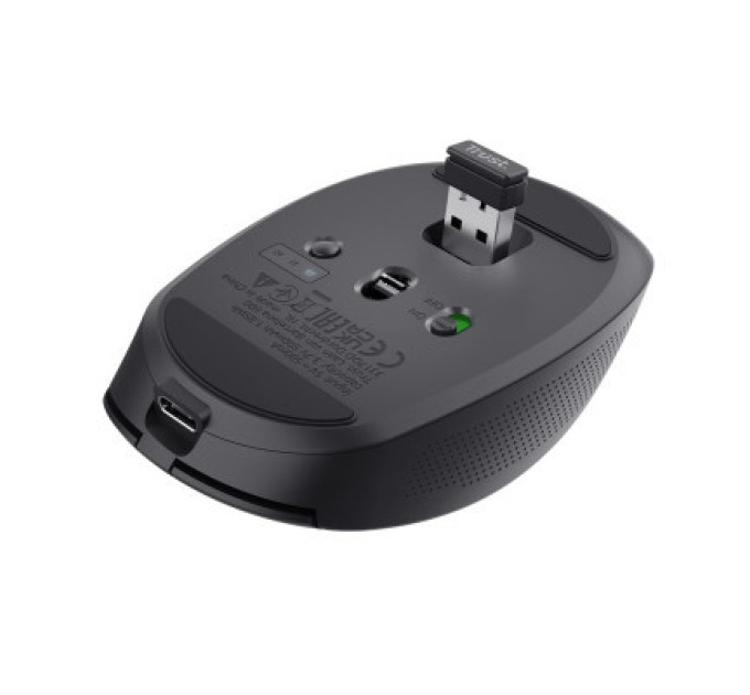 Trust Мишка Trust Ozza compact Bluetooth/Wireless/USB-A Black (24819)