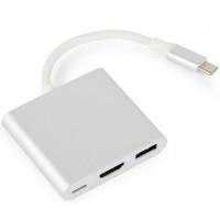 Адаптер-перехідник USB Type-C на HDMI Cablexpert A-CM-HDMIF-02-SV