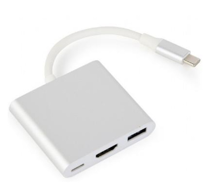 Cablexpert Адаптер-перехідник USB Type-C на HDMI Cablexpert A-CM-HDMIF-02-SV