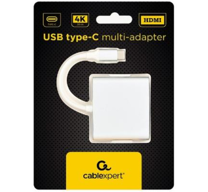 Cablexpert Адаптер-перехідник USB Type-C на HDMI Cablexpert A-CM-HDMIF-02-SV