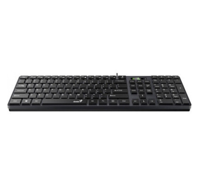 Genius Клавіатура Genius SlimStar 126 USB Black Ukr (31310017407)