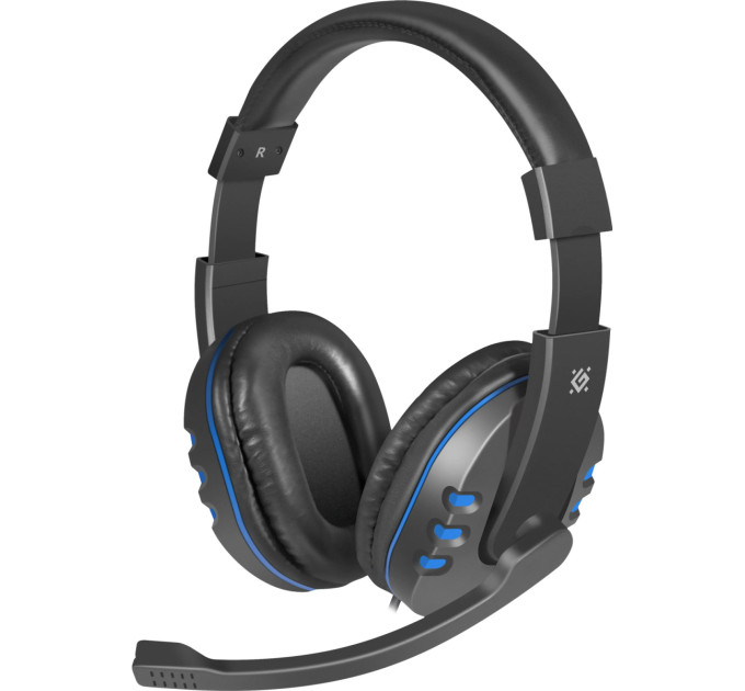 Defender Навушники Defender Warhead G-160 Black-Blue (64118)