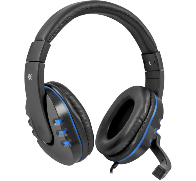Defender Навушники Defender Warhead G-160 Black-Blue (64118)