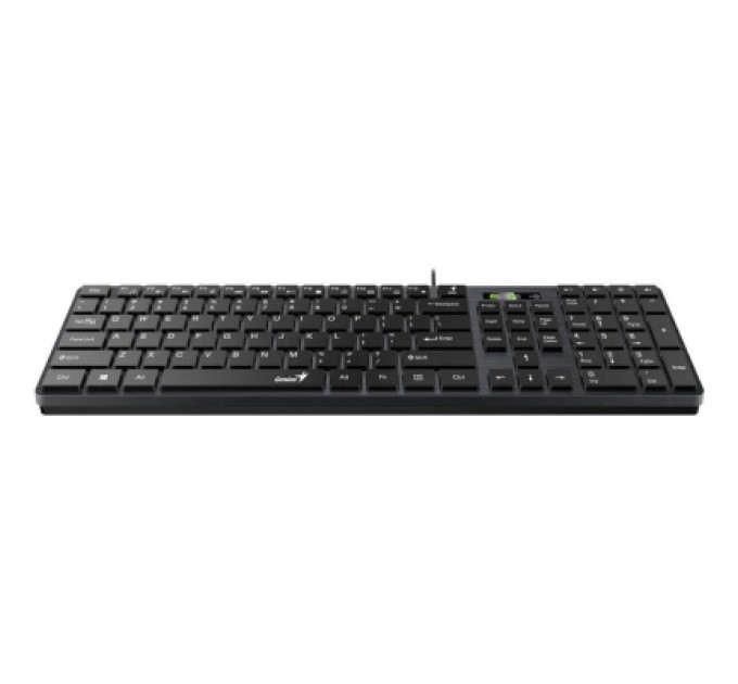 Genius Комплект Genius C-126 SlimStar USB Black Ukr (31330007407)