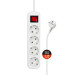 ColorWay Мережевий фільтр живлення ColorWay CW-PSEA42W/ 2M white (CW-PSEA42W)