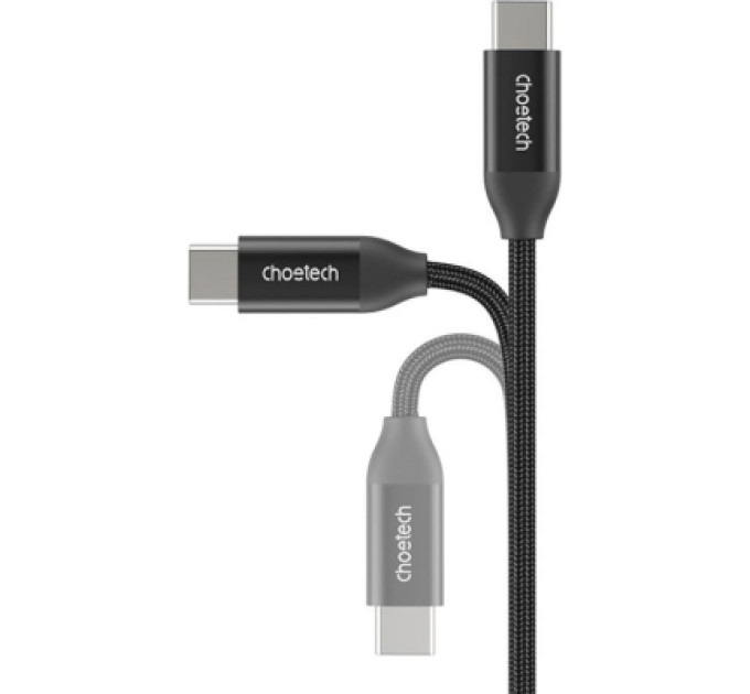 Choetech Дата кабель USB-C to USB-C 2.0m USB 3.1 Gen2 240W (50V/5A) Choetech (XCC-1036)