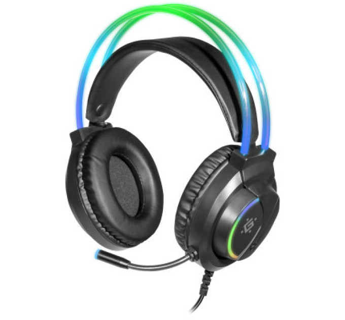 Defender Навушники Defender Flame RGB Black (64555)