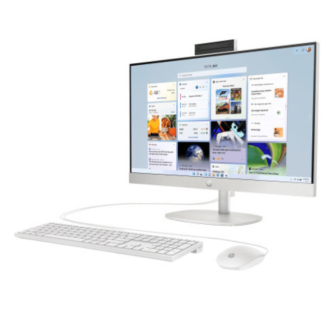 HP Комп'ютер HP 24-cr0000ua AiO / Ryzen7 7730U, 16, 512, WiFi, Cam, KM (95Z22EA)