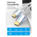 Vention Кабель мультимедійний HDMI to HDMI 15.0m V2.0 4K Silver Metal Type Vention (AABIN)