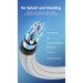 Vention Кабель мультимедійний HDMI to HDMI 15.0m V2.0 4K Silver Metal Type Vention (AABIN)