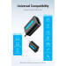 Vention Перехідник USB 2.0 Type-C to USB AF (OTG) Vention (CDTB0)