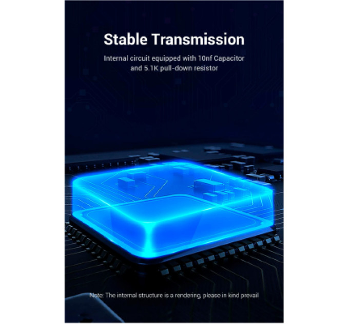 Vention Перехідник USB 2.0 Type-C to USB AF (OTG) Vention (CDTB0)