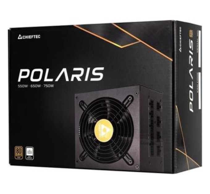 Chieftec Блок живлення Chieftec 550W POLARIS (PPS-550FC)