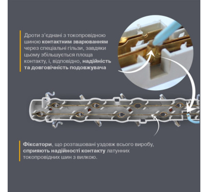 Electrum Мережевий подовжувач Electrum C-ES-1817 5.0m 5 роз, white (C-ES-1817)