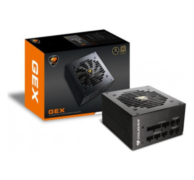 Cougar Блок живлення Cougar GEX 750, 750 Вт, 80 Plus Gold, модульний
