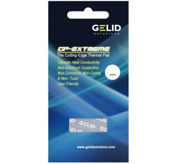 Gelid Solutions Термопрокладка Gelid Solutions GP-Extreme 80x40x1.5 mm (TP-GP01-C)