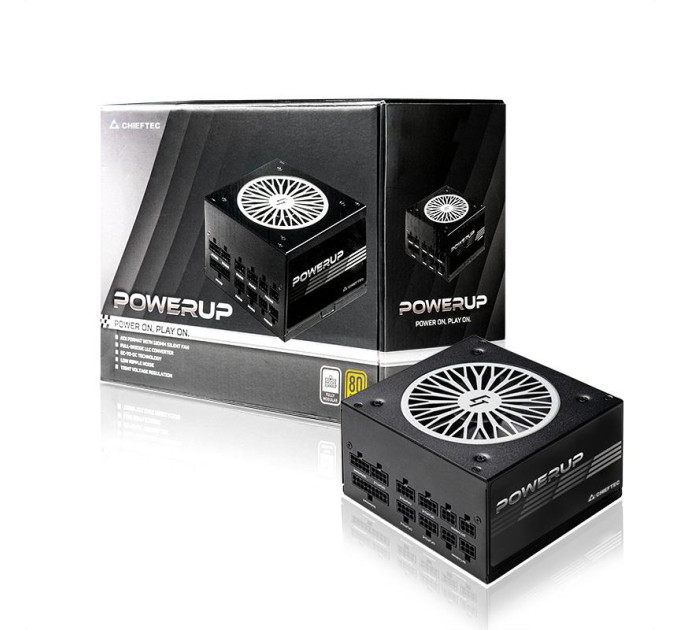 Chieftec Блок живлення Chieftronic 850W PowerUP Gold (GPX-850FC)