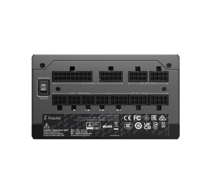 Fractal Design Блок живлення Fractal Design 860W Ion + 2 Platinum (FD-P-IA2P-860-EU)