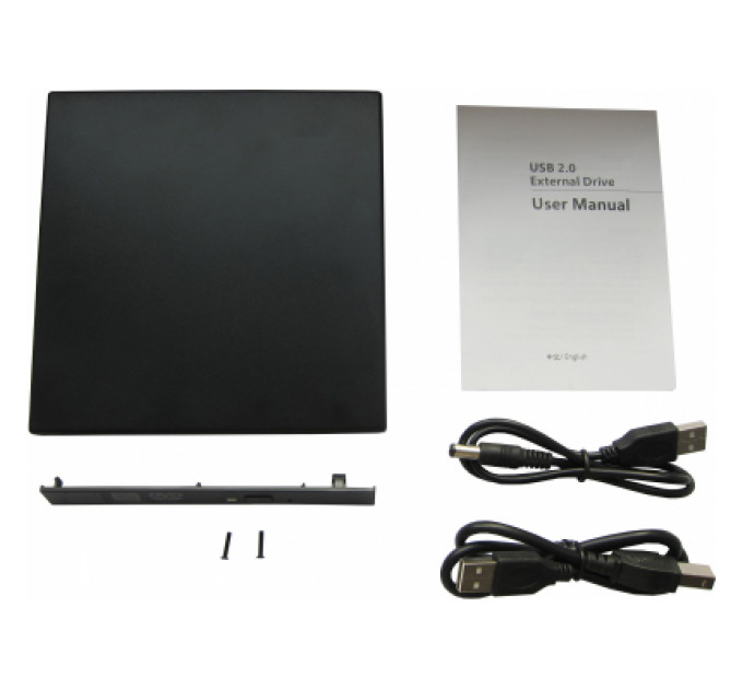 Maiwo Кишеня зовнішня Maiwo DVD SATA-to-SATA - USB 2.0 (K520B)