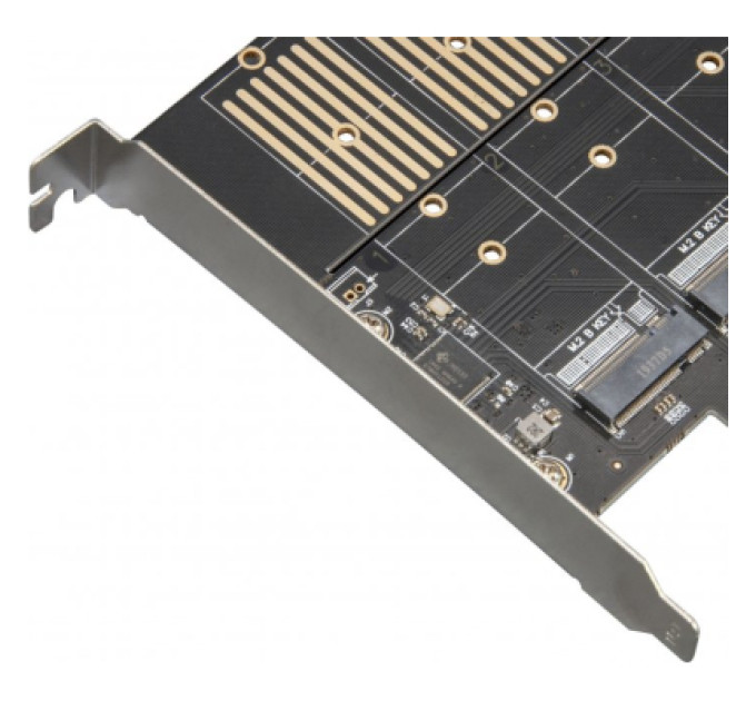 Frime Контролер Frime PCI-E-5xM.2 (B Key) WCH382L (ECF-PCIEtoSSD010)