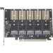 Frime Контролер Frime PCI-E-5xM.2 (B Key) WCH382L (ECF-PCIEtoSSD010)