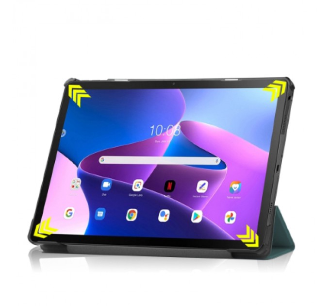 BeCover Чохол до планшета BeCover Flexible TPU Mate Lenovo Tab M10 Plus TB-125F (3rd Gen)/K10 Pro TB-226 10.61" Dark Green (712524)