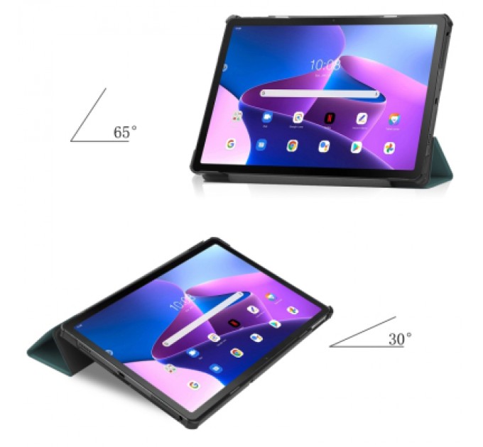 BeCover Чохол до планшета BeCover Flexible TPU Mate Lenovo Tab M10 Plus TB-125F (3rd Gen)/K10 Pro TB-226 10.61" Dark Green (712524)