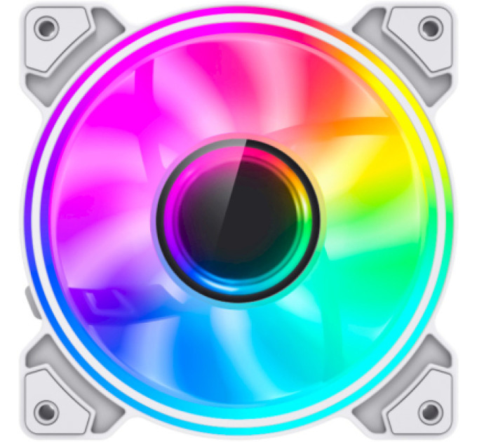Gamemax Кулер до корпусу Gamemax Dual Ring Infinity WH