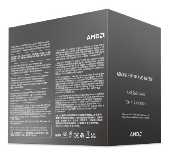 AMD Процесор AMD Ryzen 5 8400F (100-100001591BOX)