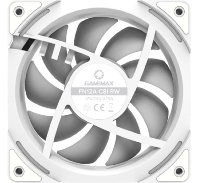 Gamemax Кулер до корпусу Gamemax FN12A-C8I-RW