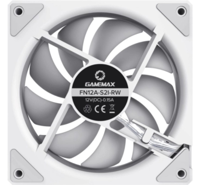 Gamemax Кулер до корпусу Gamemax FN12A-S2I-RW